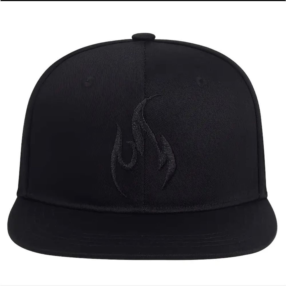 Men's Casual Hip Hop Flame Baseball Cap